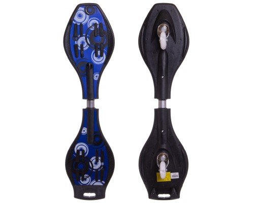Роллерсерф двухколесный RipStik Рипстик Вейвборд SP-Sport SK-3559 (PP, колесо-PU, черный-красный)