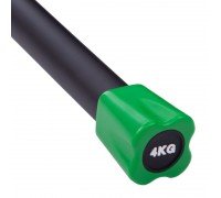Бодибар Body Bar FI-1251-4 4кг (l-1,22м, d-30мм, металл, неопрен, PU)