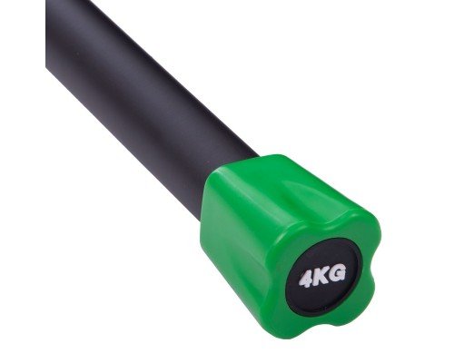Бодибар Body Bar FI-1251-4 4кг (l-1,22м, d-30мм, металл, неопрен, PU)