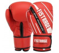 Перчатки боксерские на липучке PVC FISTRAGE VL-5119 (размер 10-14oz, цвета в ассортименте)