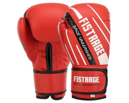 Перчатки боксерские на липучке PVC FISTRAGE VL-5119 (размер 10-14oz, цвета в ассортименте)