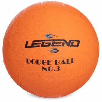 Мяч резиновый Dodgeball для игры в вышибалу Zelart №3 DB-3284 (резина, цвета в ассортименте)