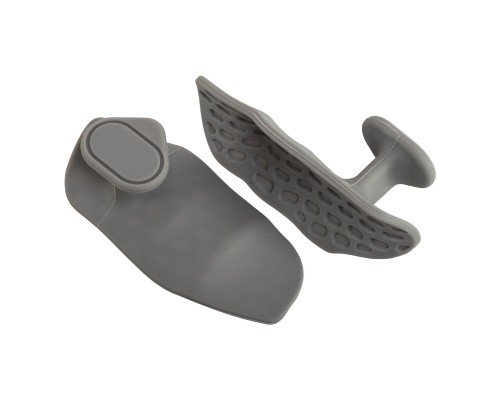 Накладки на ладони грипсы Gym Grips Gloves для силовых тренировок и турника нескользящие силиконовые 2шт TA-6743 (силикон, р-р 4,5х9,1х3,5)