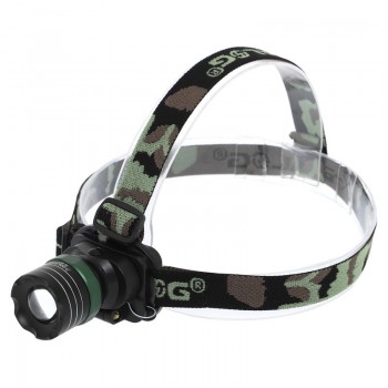 Фонарик налобный SP-Sport BL-680-1 (пластик, 1 Cree, линза, на аккумуляторе, черный)