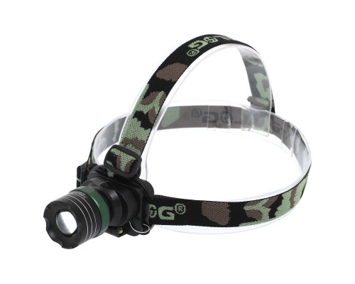 Фонарик налобный SP-Sport BL-680-1 (пластик, 1 Cree, линза, на аккумуляторе, черный)