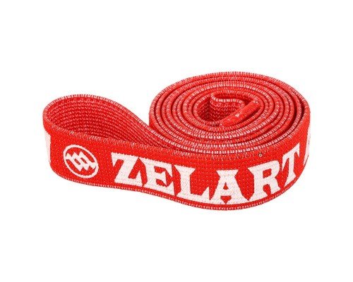 Резинка тканевая для упражнений лента сопротивления LOOP BANDS Zelart FI-1970-XL (полиэстер, латекс, размер 2080х45мм, жесткость XL, красный)