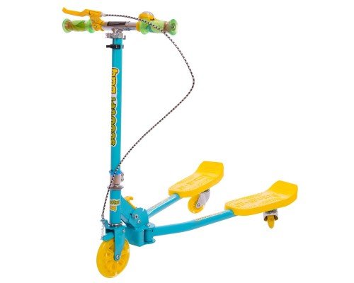 Самокат инерционный трайк детский TRIKKE BUG TR-4502 (колеса-PU, d-130мм, d-90мм, h-80-90см, АВЕС-5, цвета в ассортименте)