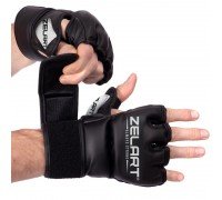 Перчатки для смешанных единоборств MMA PU Zelart BO-5699 (р-р XXS-L, цвета в ассортименте)