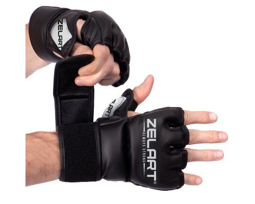 Перчатки для смешанных единоборств MMA PU Zelart BO-5699 (р-р XXS-L, цвета в ассортименте)
