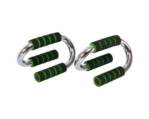 Упоры для отжиманий 2штуки SP-Sport FI-3971 PUSH-UP BAR (металл,ручка неопрен, р-р 11x21см)