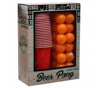 Игра настольная БирПонг Beer Pong SP-Sport GBN06 (24 стаканчика, 24 шариков)