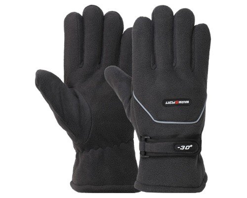 Перчатки спортивные теплые на меху SP-Sport BC-8560 (флис  размер универсальный, уп.-12пар, цена за 1пару, ц