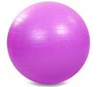 Фитбол мяч для фитнеса глянцевый ø85см Zelart FI-1982-85 (PVC, 1200г, цвета в ассортименте, ABS технолог)