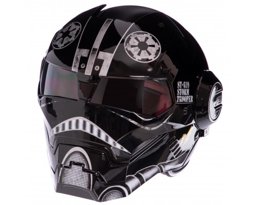 Мотошлем интеграл (full face) SP-Sport M-2292 M-XL черный