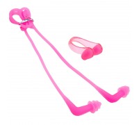 Беруши для плавания на ремешке и зажим для носа в комплекте SP-Sport HN-4B (силикон, цвета в ассортименте)