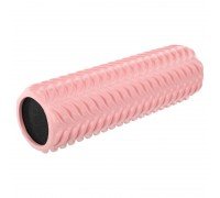Роллер массажный цилиндр (ролик мфр)  заполненный пеной 45см Grid Line Roller EVA SP-Sport FI-9392 (d-11см, цвета в ассортименте)