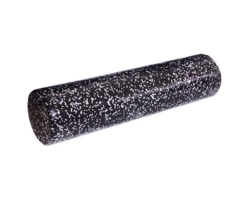 Роллер массажный цилиндр гладкий 60см EPP Zelart FI-7201-60 (d-15см, черный-белый)