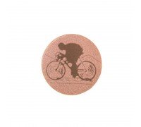 Жетон-наклейка на медаль или кубок ø25мм SP-Sport Велогонки 25-0036 (1, 2, 3 место, 1уп.-120шт, цена за 1шт)