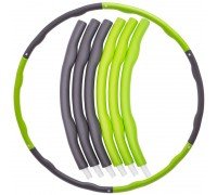 Обруч для похудения разборной Хула Хуп Hula Hoop SP-Sport K610 (EVA, 6 секций, d-94см, вес-1,5кг)