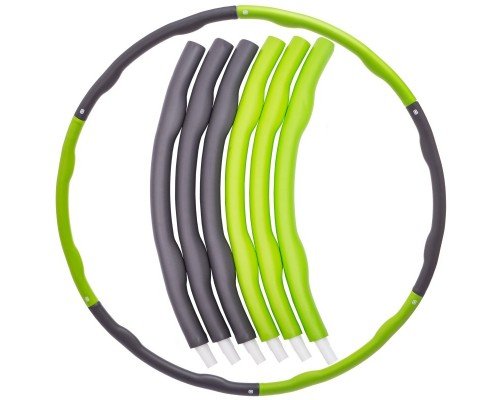 Обруч для похудения разборной Хула Хуп Hula Hoop SP-Sport K610 (EVA, 6 секций, d-94см, вес-1,5кг)