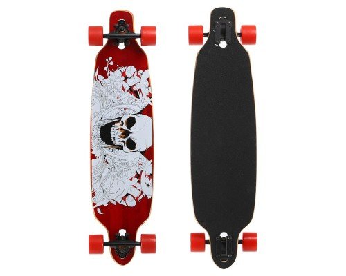 Лонгборд Бордволкинг Boardwalking из канадского клена SP-Sport SK-907 (колесо-PU, размер деки 91x22,5см, АВЕС-11, цвета в ассортименте)