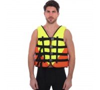 Жилет спасательный SP-Sport UR PL-3548-90-110 (нейлон, ремни-PL, вес пользователя 90-110кг, наполнитель-пенополиэтилен, цвета в ассортименте)
