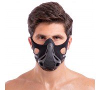 Маска тренировочная дыхательная для кроссфита Training Mask SP-Sport PHANTOM DH-6042 (S-L-100-300LBS (от 45-136кг), черный)