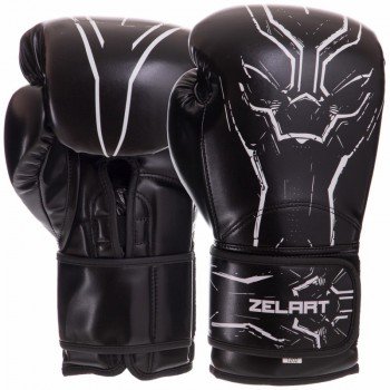 Перчатки боксерские на липучке PU Zelart BO-2889 (размер 10-14oz, цвета в ассортименте)