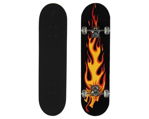 Скейтборд деревянный 31" SP-Sport 3108-PU (колесо-PU, размер деки 78х20х1,2см, цвета в ассортименте)