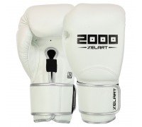 Перчатки боксерские на липучке композитная кожа ZELART BO-3880 (размер 10-14oz, цвета в ассортименте)