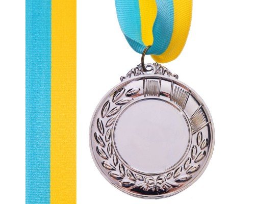 Заготовка медали спортивной пластиковая с лентой SP-Sport HIT ø6,5см C-4870 (15g, 1-золото, 2-серебро, 3-бронза)