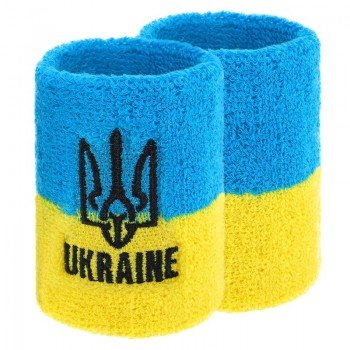 Напульсник спортивный махровый от пота на запястье 1штука UKRAINE BC-9282 (хлопок, полиэстер, безразмерный, цвета в ассортименте)