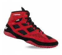 Борцовки обувь для борьбы размер 33-45 FISTRAGE VL-4565 (верх-замша, низ-нескользящая резина, цвета в ассортименте)