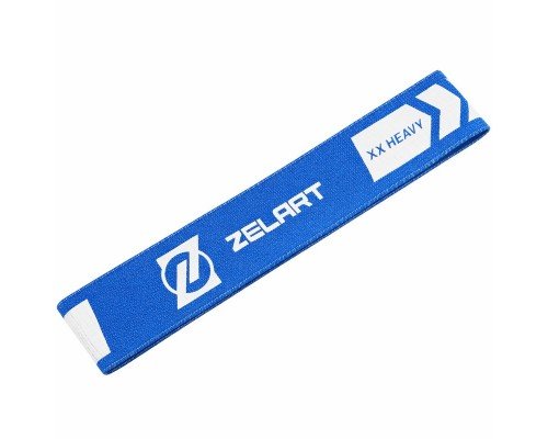 Резинка тканевая для упражнений лента сопротивления LOOP BANDS Zelart FI-1969-L (полиэстер, латекс, 600х50мм, жесткость L, цвета в ассорт.)