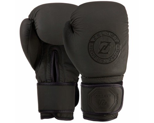 Перчатки боксерские на липучке кожаные Zelart VL-3074 (размер 8-14oz, цвета в ассортименте)