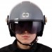 Мотошлем Трансформер QKE M-8513 M-XL серый Серый