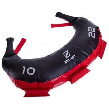 Мешок Болгарский Bulgarian bag Zelart FI-2623-10 10кг (MD1657-10) (PU, вес 10кг, красный)