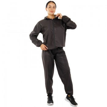 Костюм-сауна для похудения SAUNA SUIT SIBOTE ST-6001 (PU, нейлон, р-р XL-4XL, черный)