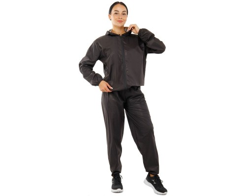 Костюм-сауна для похудения SAUNA SUIT SIBOTE ST-6001 (PU, нейлон, р-р XL-4XL, черный)