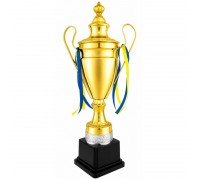 Кубок спортивный наградной SP-Sport Advantage 2402C (пластик, h-51см, b-22см, d чаши-17см, золото)