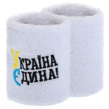 Напульсник спортивный махровый от пота на запястье 1штука УКРАЇНА Єдина BC-9279 (хлопок, полиэстер, безразмерный, цвета в ассортименте)
