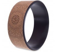 Колесо-кольцо для йоги пробковое SP-Sport Fit Wheel Yoga FI-2434 (PP, пробковое дерево, р-р 33x14см)