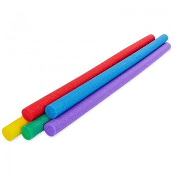 Нудл Noodle аквапалка цельная для плавания и аквааэробики SP-Sport PL-7283 (EPE, длина-1,5м, d-6,5см, цвета в ассортименте)