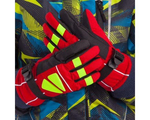 Перчатки лыжные детские зимние SP-Sport C-0533 (размер M-L, L-XL, уп.-12пар, цена за 1пару, цвета в ассортименте)