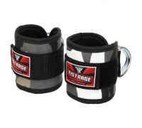 Манжет (ремень) для силовой тяги на голень и запястье FISTRAGE (2шт) VL-7731 (нейлон, металл)