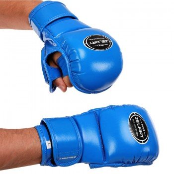 Перчатки Крабы спаринговые для MMA композитная кожа ZELART BO-3495 (р-р S-XL, цвета в ассортименте)