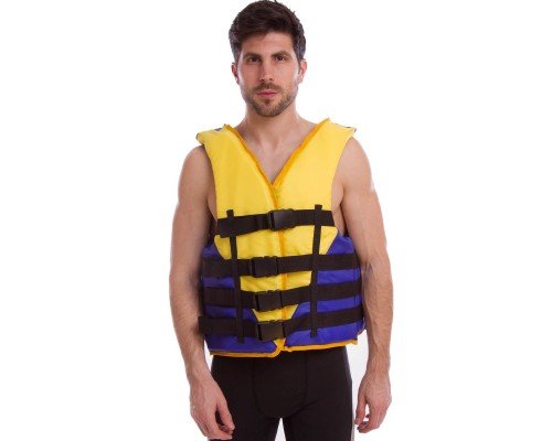 Жилет спасательный SP-Sport UR PL-3548-90-110 (нейлон, ремни-PL, вес пользователя 90-110кг, наполнитель-пенополиэтилен, цвета в ассортименте)