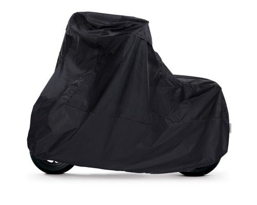 Чехол для мотоцикла моточехол защита от пыли влаги и УФ-лучей SP-Sport FAIR RAIN MS-6829 (полиэстер, размер M-XL, черный)