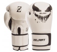 Перчатки боксерские на липучке PU Zelart BO-1370 (размер 10-14oz, цвета в ассортименте)
