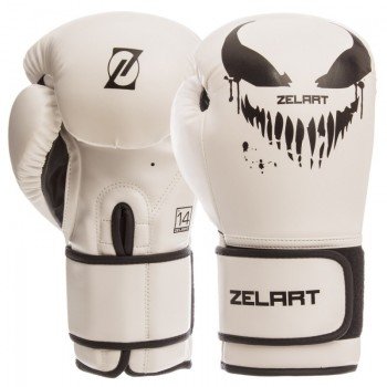 Перчатки боксерские на липучке PU Zelart BO-1370 (размер 10-14oz, цвета в ассортименте)